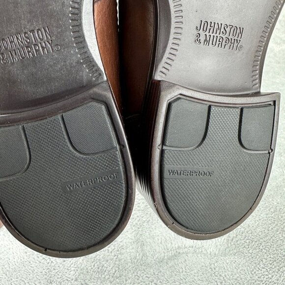 Johnson & Murphy Brown Leather Shoes Men’s Size 9.5 US - Picture 11 of 11